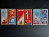 1981 - Russia - Soviet Space Flights Gagarin , Mi. 5056 - 5058 MNH