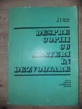 Despre copiii cu abateri in dezvoltare T.A. VLASOVA , M.S. PEVZNER