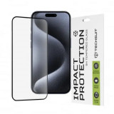 Folie iPhone 15 Pro sticla securizata 111D Negru