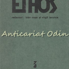 Ethos - Caietul III - Ioan Cusa, Virgil Ierunca - 1982 - Revista Diasporei