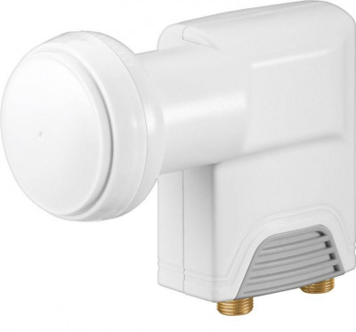 LNB universal 2 iesiri 0.1dB Goobay foto