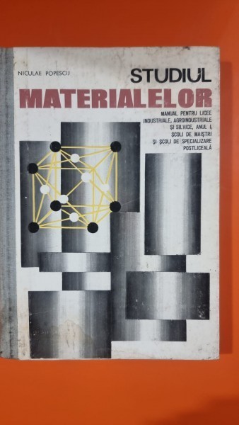Studiul materialelor - Niculae Popescu