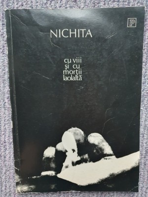 CU VII SI CU MORTII LAOLALTA -NICHITA STANESCU, Ed Harisma, 84 pag stare f buna foto