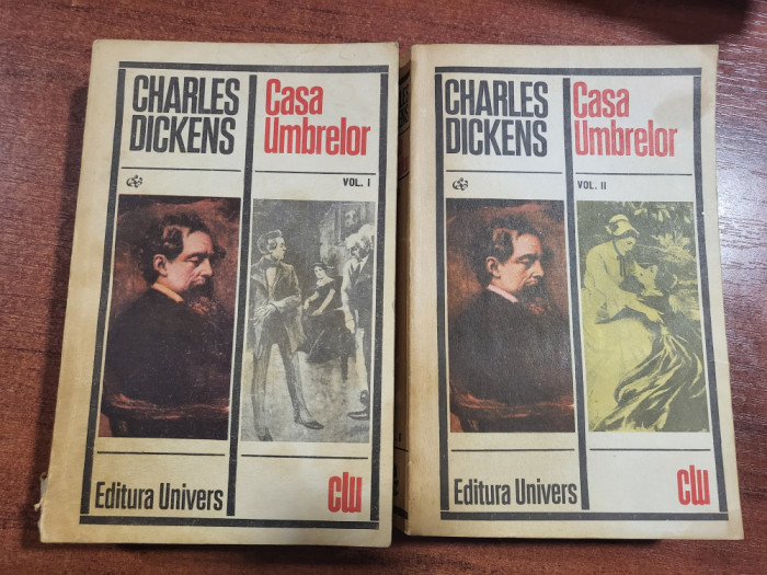 Casa umbrelor vol.1 si 2 de Charles Dickens