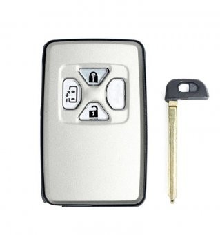 Carcasa cheie Topautochei&amp;reg; pentru Toyota Avalon Camry Highlander Crown Corolla, 3 butoane foto