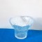 Vaza cristal suflata mulaj - Koiranputki - design Pertti Kallioinen, Lasisepat