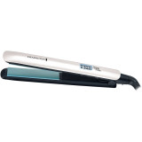 Placa de indreptat parul Remington Shine Therapy S8500, 230 grade, placi ceramice, LCD, verde/alb