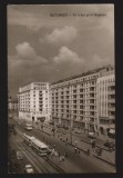 CPIB 19885 CARTE POSTALA - BUCURESTI. PE B-DUL GENERAL MAGHERU, RPR NECIRCULATA