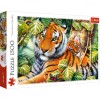 Puzzle Trefl 1500 Tigri Bengalezi In Padurea Tropicala, TREFL 1500P