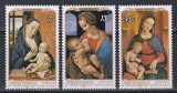 Penrhyn 1975 - Crăciun - Picturi cu Madonna și Pruncul de Leonardo da Vinci, Raphael, Dirk Bouts, MNH