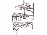 Cumpara ieftin Suport fier maro pentru ghivece flori Majestic 57 cm x 69 cm x 62 cm
