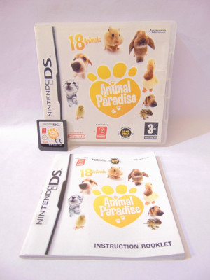 Joc consola Nintendo DS - Animal Paradise - complet foto