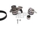 Kit distributie + pompa apa Audi A1; Seat Ibiza IV, Ibiza IV Sc; Skoda Fabia III, Rapid, Rapid Spaceback; VW Polo, Polo V Motor 1.4 TDI, dinti 145,