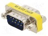 Adaptor din ambele par&amp;#355;i, D-Sub 9pin tata, CONNFLY - DS1082-02-9P8LNDS