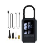 Cumpara ieftin Pompa de aer auto electrica 130 PSI si reincarcabila cu afisaj digital LCD