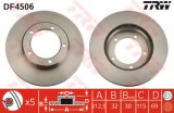 Disc frana LEXUS LX (UZJ100) (1997 - 2008) TRW DF4506