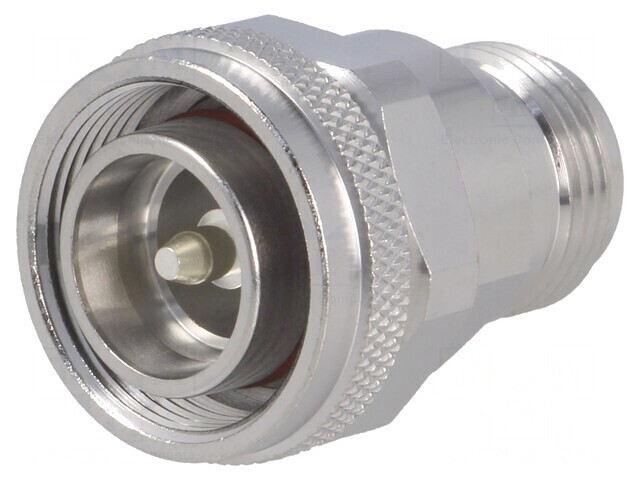 Adaptor Mufă 4.3-10 la N, PTFE Silver