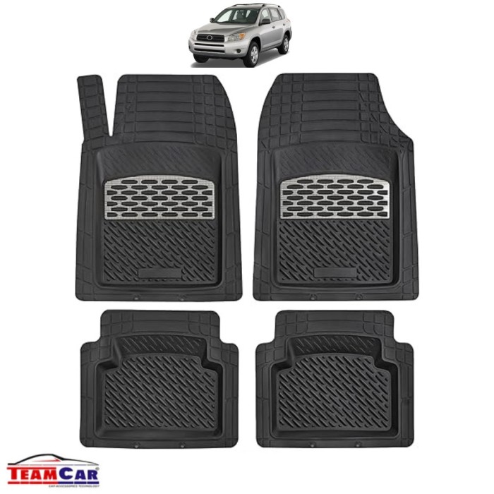 Covorase Auto TeamCar&reg; Tip Tavita Compatibile Toyota RAV4 (2006&ndash;2012) Carbon