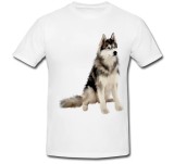 Cumpara ieftin Tricou &quot; Siberian husky dog &quot;