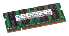 Memorie laptop KIT 2GB 2x1GB Samsung PC2-5300S DDR2 667 mHz foto