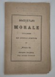 Brosura veche 15 pagini Religie Parintele Serafionu Invataturi morale culese din Sfintele Scripturi