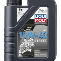 Ulei Motor 4T LIQUI MOLY Street 10W40 1l, API SN JASO MA-2 Semi-synthetic