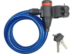 VOREL Antifurt pentru bicicleta 10 x 1200 mm, cu 2 chei