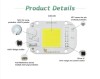 Led Cob Chip 50W AC 220V lumina neutra