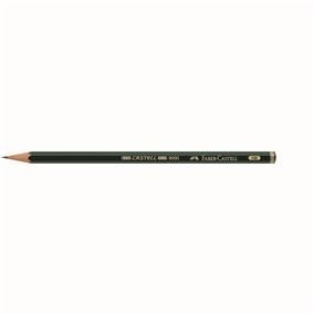 Creion grafit HB cu gumă Faber Castell 900