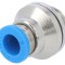 Racord push-in cauciuc NBR 0,95-6 bar