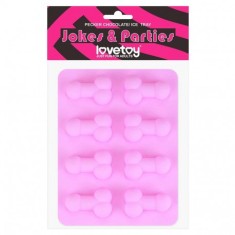 Forme cuburi de gheata penis - Pecker Chocolate/Ice Tray