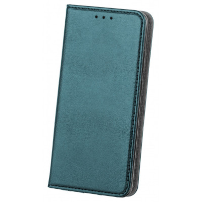 Husa Piele OEM Smart Magnetic pentru Samsung Galaxy A21s, Verde foto