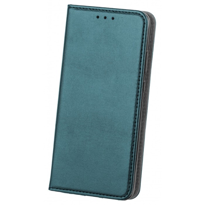Husa Piele OEM Smart Magnetic pentru Samsung Galaxy A21s, Verde