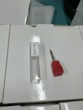 Duză pentru cuticule cu diamant, flacără, br&acirc;u roșu 243 / 023LR