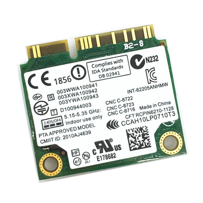 243.Modul/Placa retea wifi wireless wifi laptop CCAH10LP0710T3