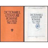colectiv - Dictionarul Literaturii Romane de la origine pina la 1900 - 107704