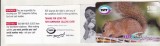 bnk card Cartele telefonice - Trinidad Tobago - fauna - veverita