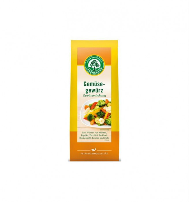 Amestec de Condimente Bio pentru Legume Lebensbaum 60gr