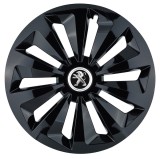 Cumpara ieftin Set 4 capace roti Fox negru R14 pentru gama auto Peugeot