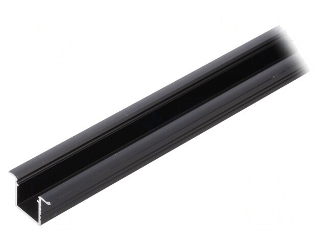 Profil aluminiu negru 2m pentru module LED SMART-IN10