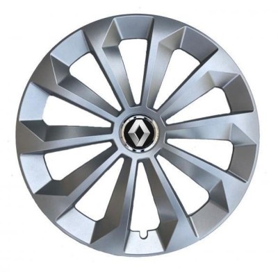 Set 4 Capace Roti, potrivite jantelor de R14, pentru Renault, model fame cromat foto