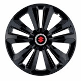 Set 4 Capace Roti Terra Negru R16, pentru Suzuki