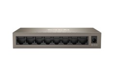 Switch 8 porturi 10/100/1000 Mbps 16 Gbps, 12 Mpps, 4000 MAC, fara management - TENDA TEG1008M SafetyGuard Surveillance