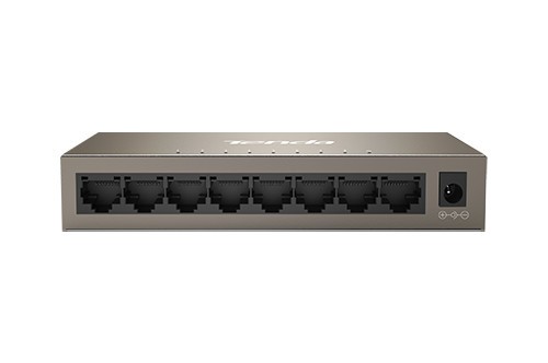 Switch 8 porturi 10/100/1000 Mbps 16 Gbps, 12 Mpps, 4000 MAC, fara management - TENDA TEG1008M SafetyGuard Surveillance