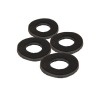 SAIBE FOX BLACK LABEL LEATHER WASHERS 4BUC/SET