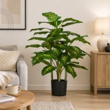 Cumpara ieftin Planta artificiala cu ghiveci, verde, 95 cm