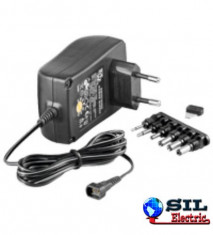 Alimentator de curent continuu 3V-12V 1500MA, Goobay foto