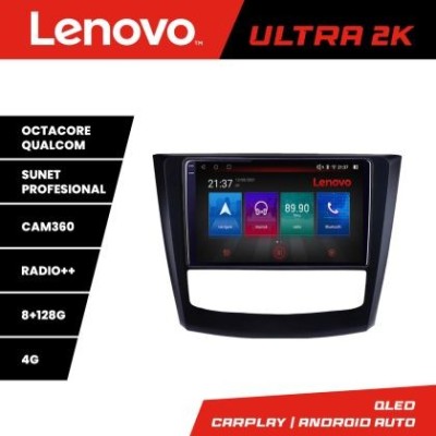 Navigatie Renault Kadjar facelift 2019-2022 Qled 2K Octa Core 8+128 LTE 4G DSP Wifi 5Ghz HDMI android auto carplay radio gps internet kit-9030-facelif foto