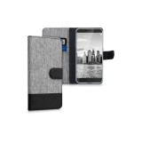 Husa pentru Blackview A10, Textil, Gri, 43720.01