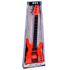 Instrument muzical de jucarie, model chitara cu sunete si lumini, 63 cm foto